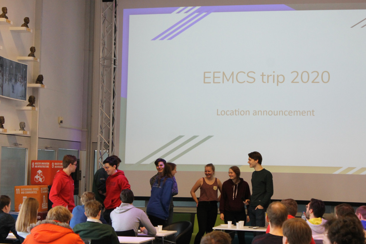 EEMCS trip location anouncement