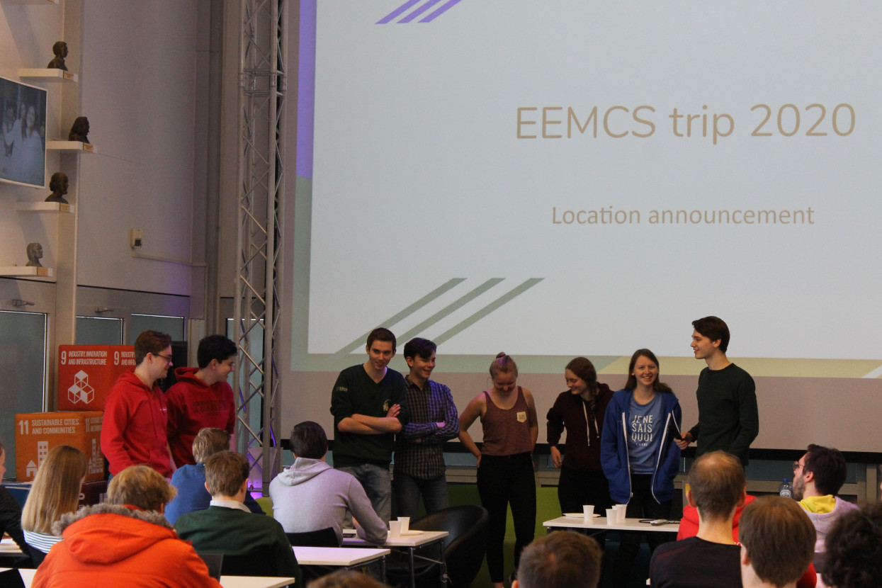 EEMCS trip location anouncement