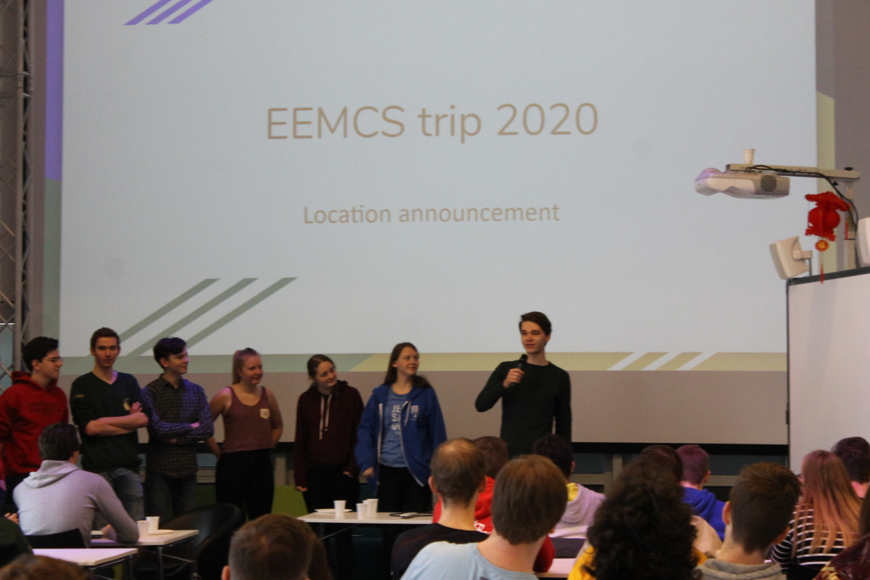 EEMCS trip location anouncement