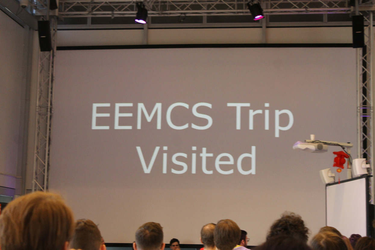 EEMCS trip location anouncement