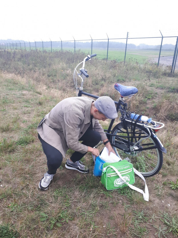 Bicycle puzzle hunt