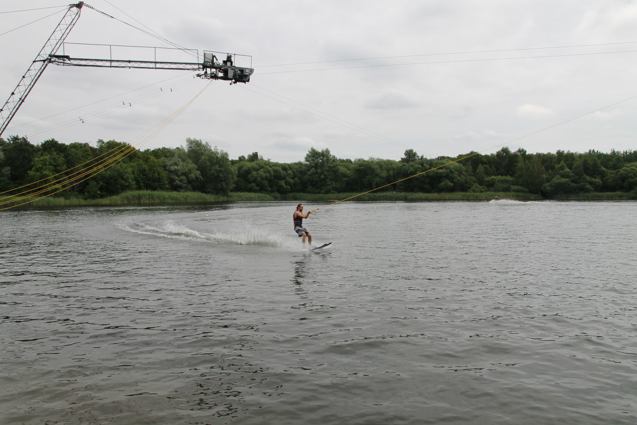 Waterskiing