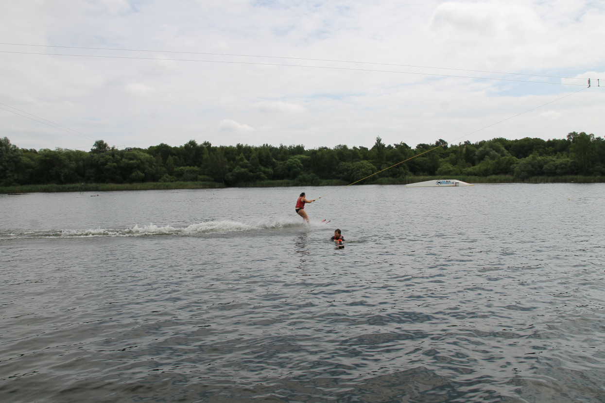 Waterskiing