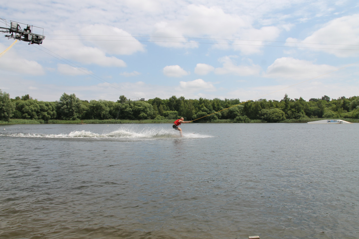 Waterskiing