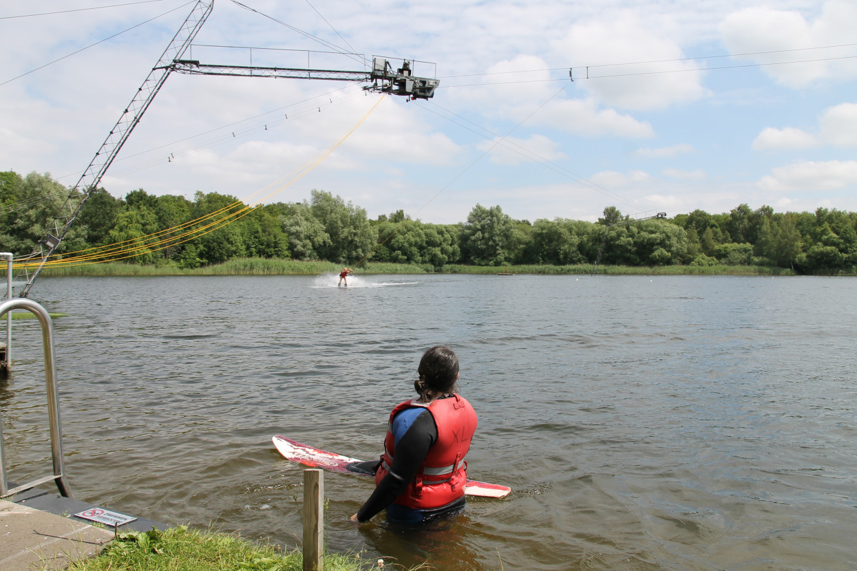 Waterskiing