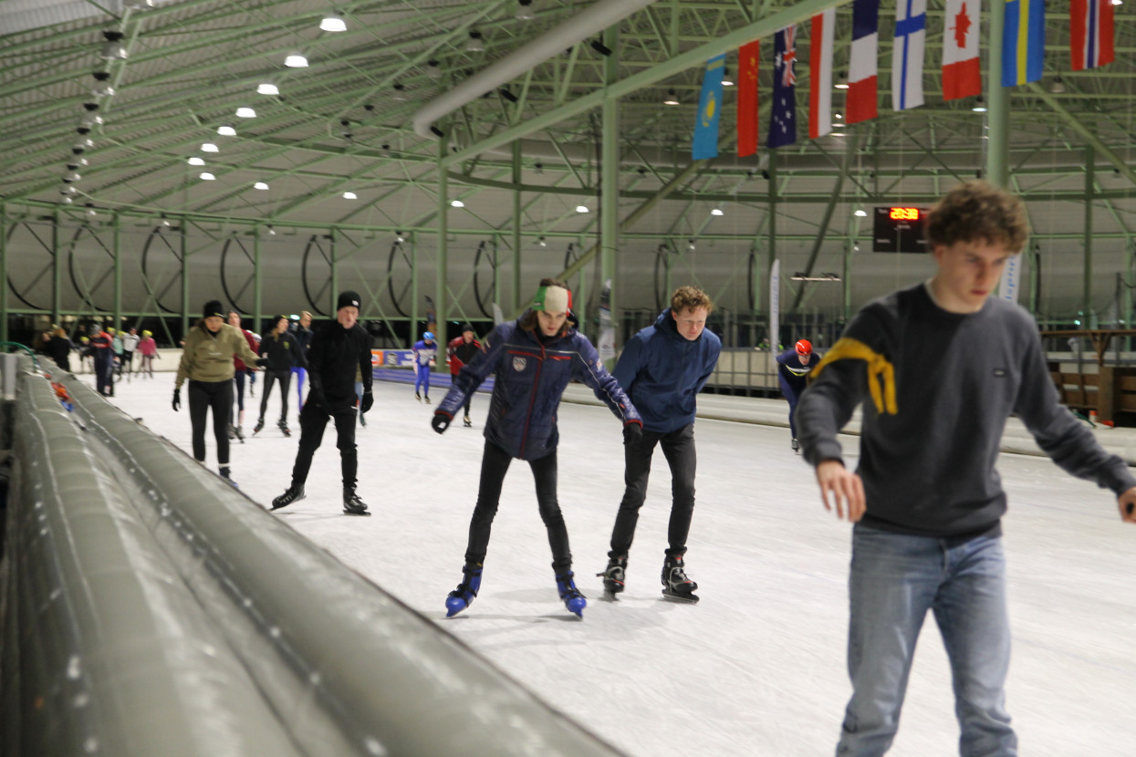 Iceskating with YER