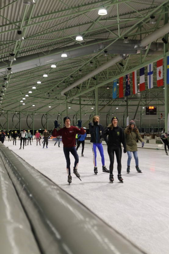 Iceskating with YER