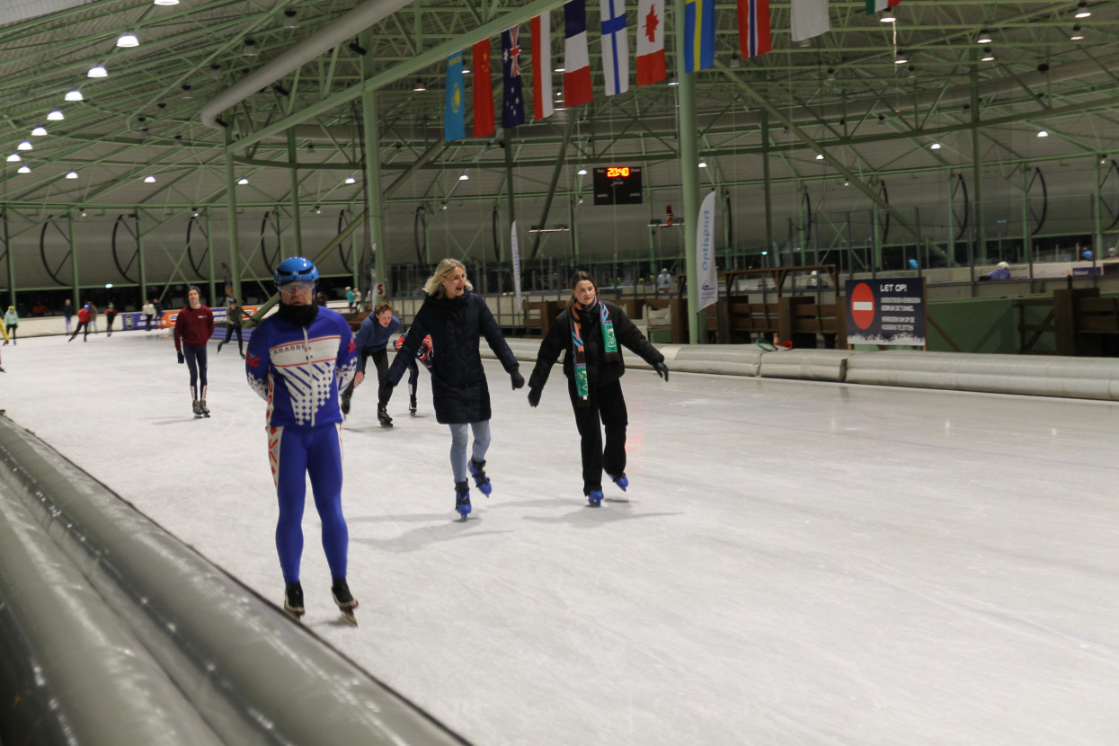 Iceskating with YER