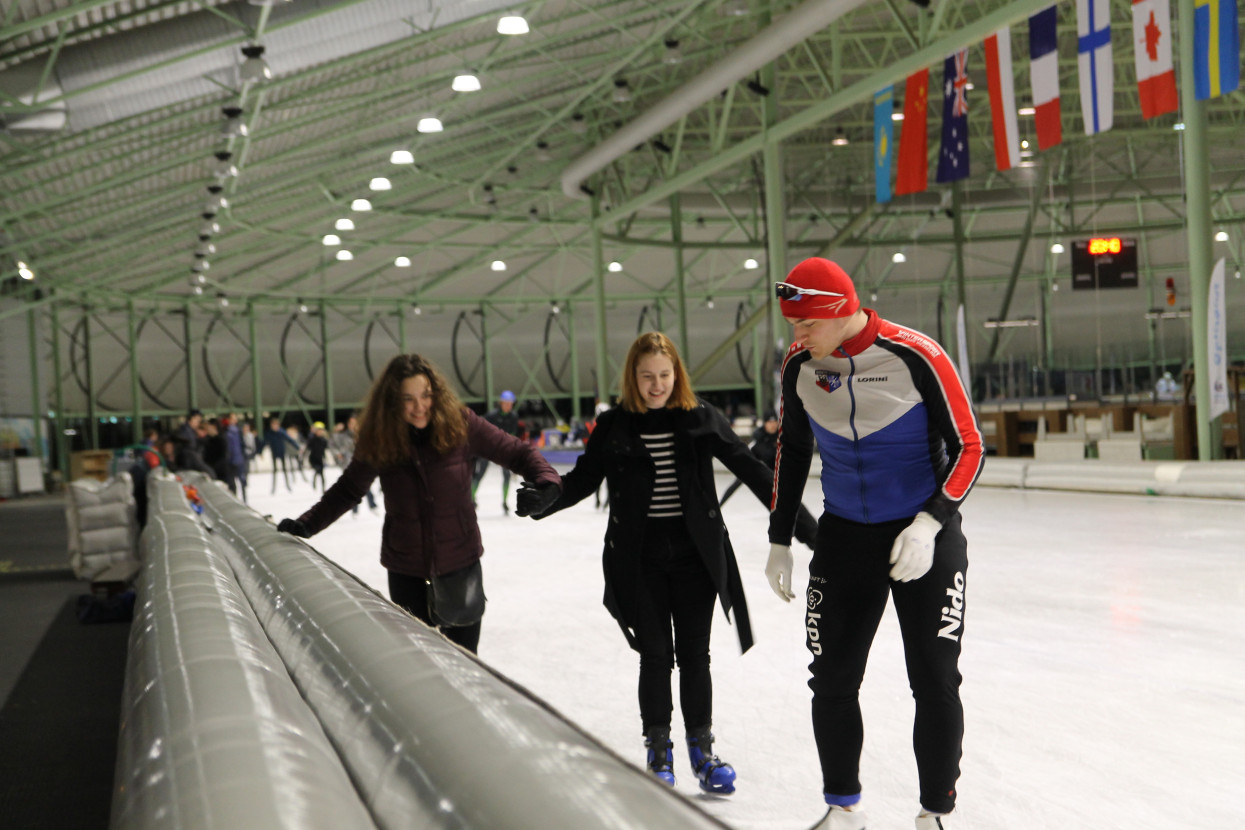 Iceskating with YER