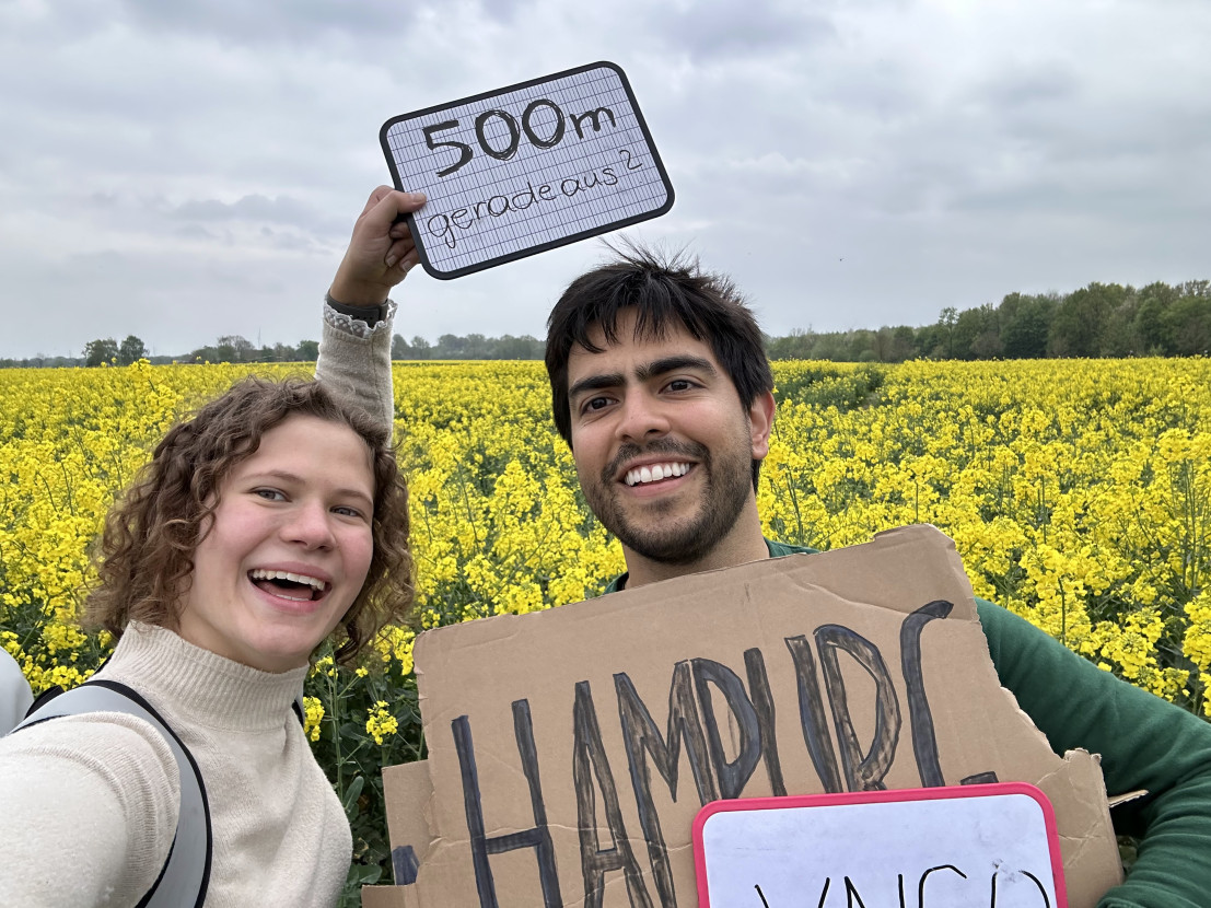Hitch-hiking competition