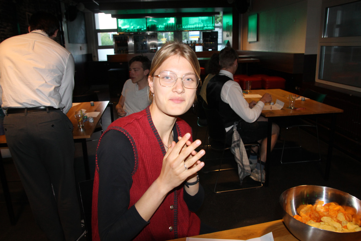 With the Knife on the Table