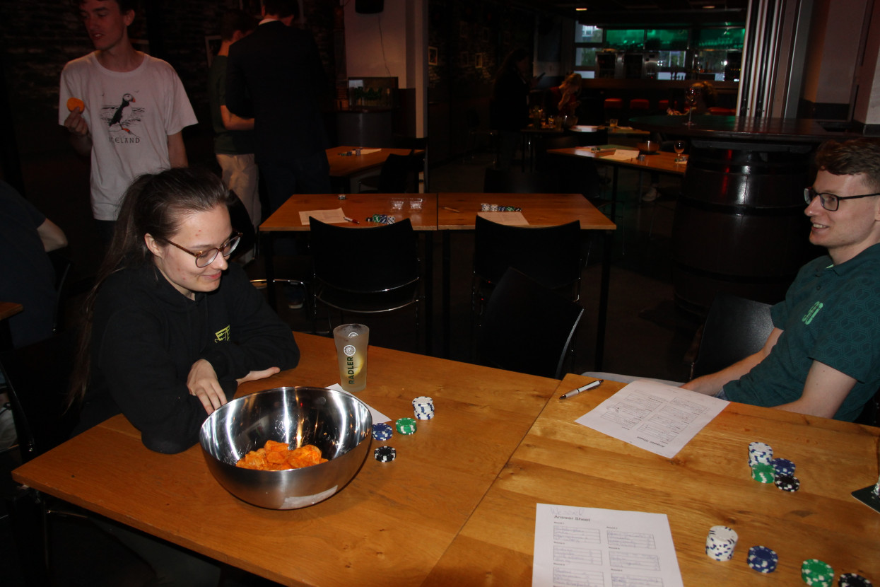 With the Knife on the Table