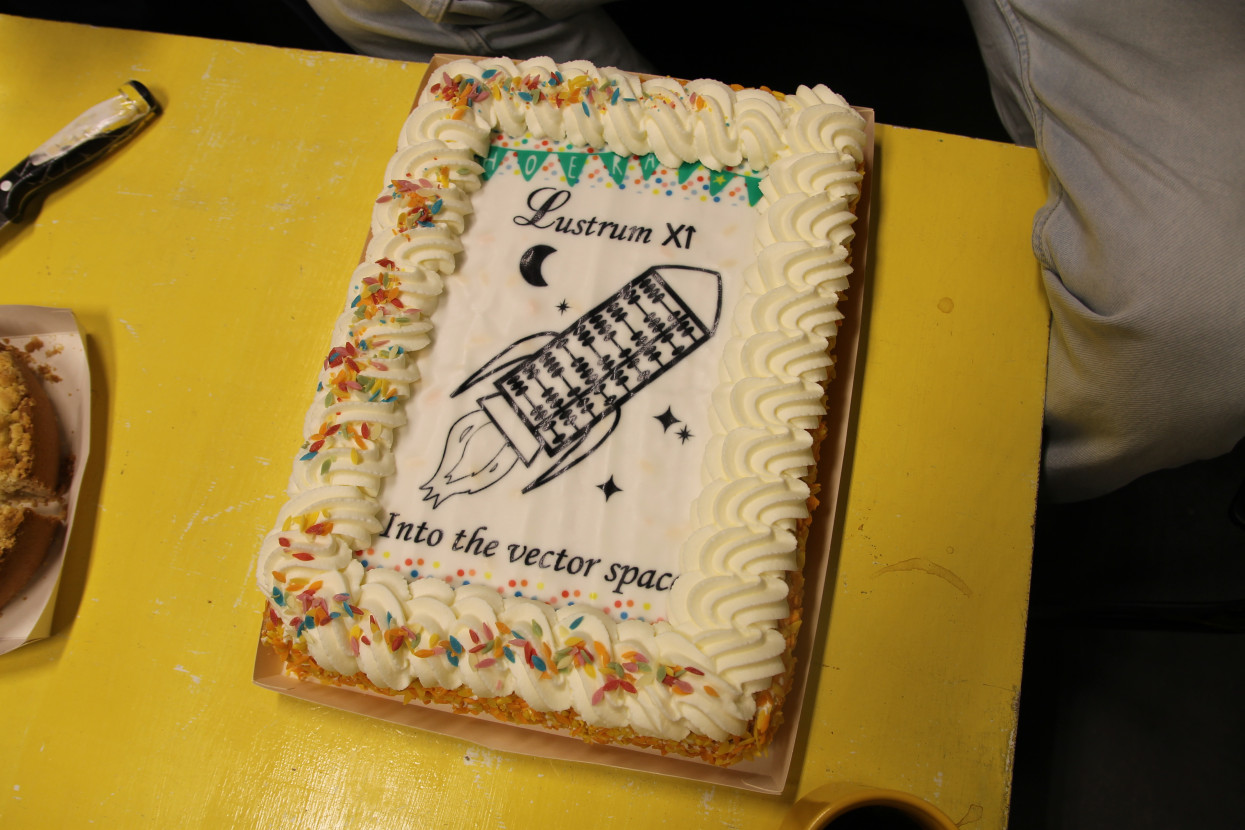 Cake Lunch + Lustrum Book reveal