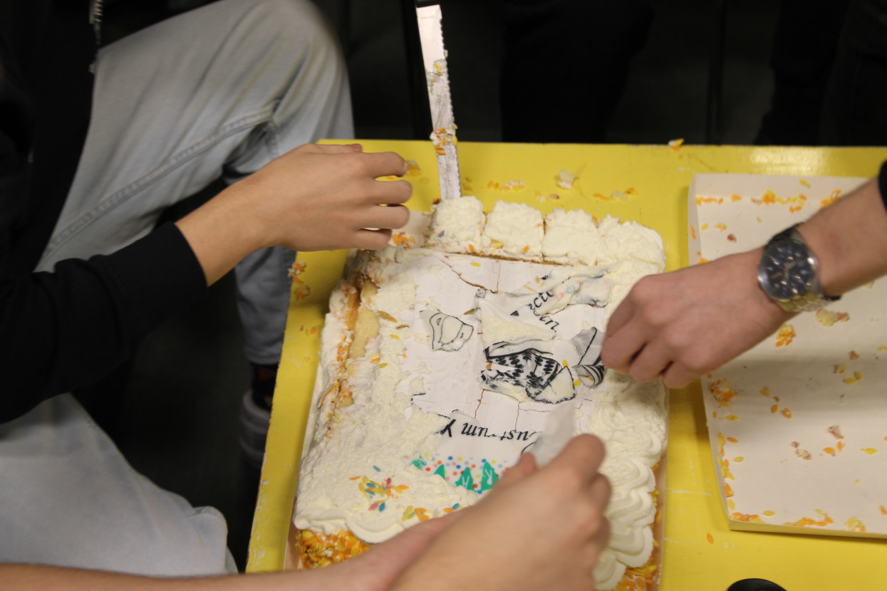 Cake Lunch + Lustrum Book reveal