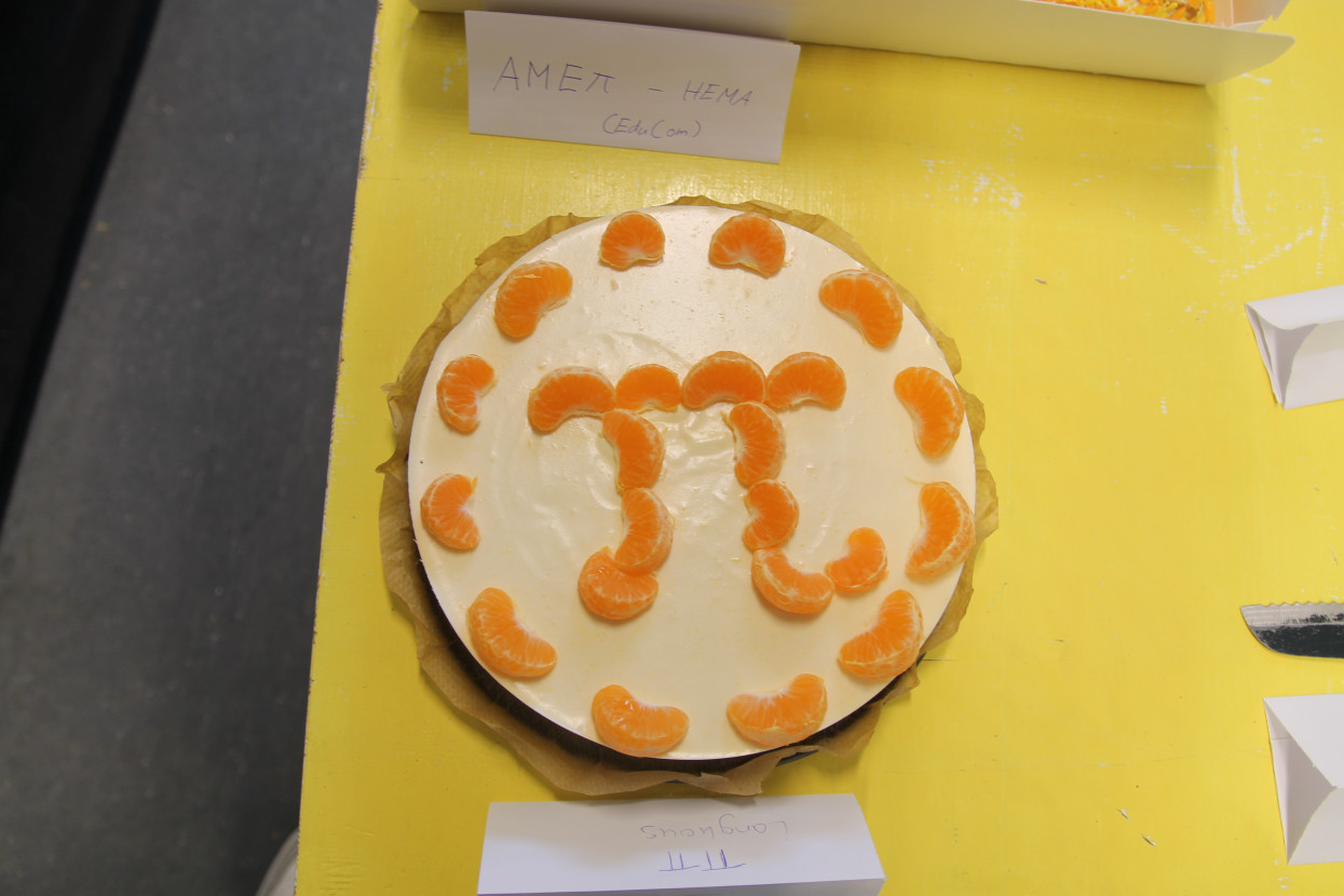 Pi day: Pie baking