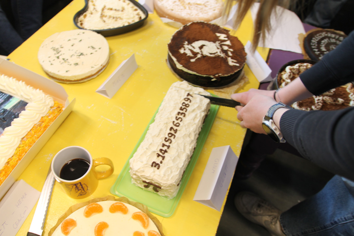 Pi day: Pie baking
