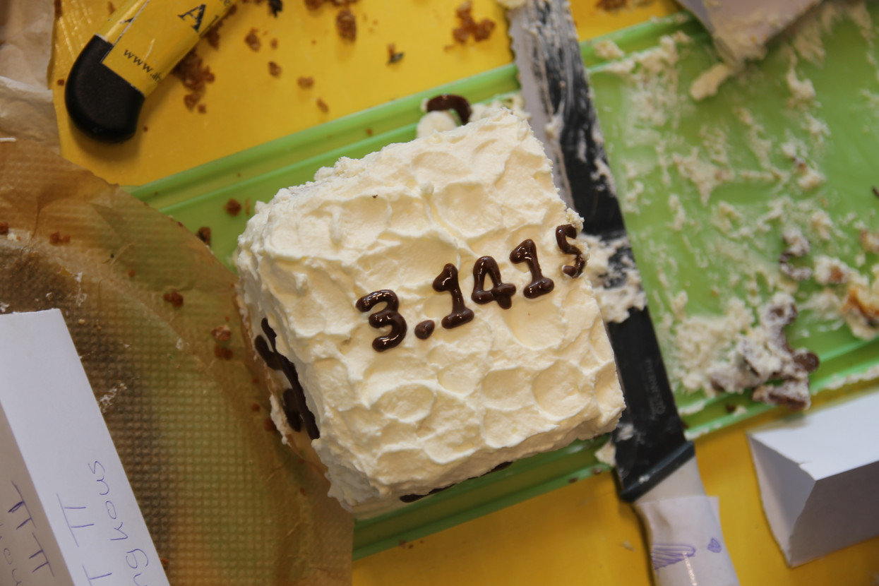 Pi day: Pie baking