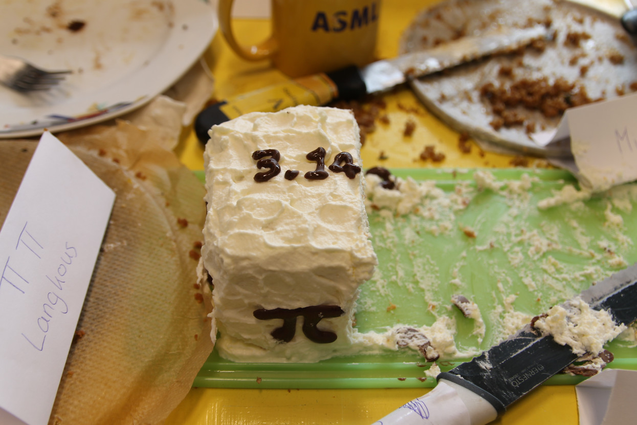 Pi day: Pie baking