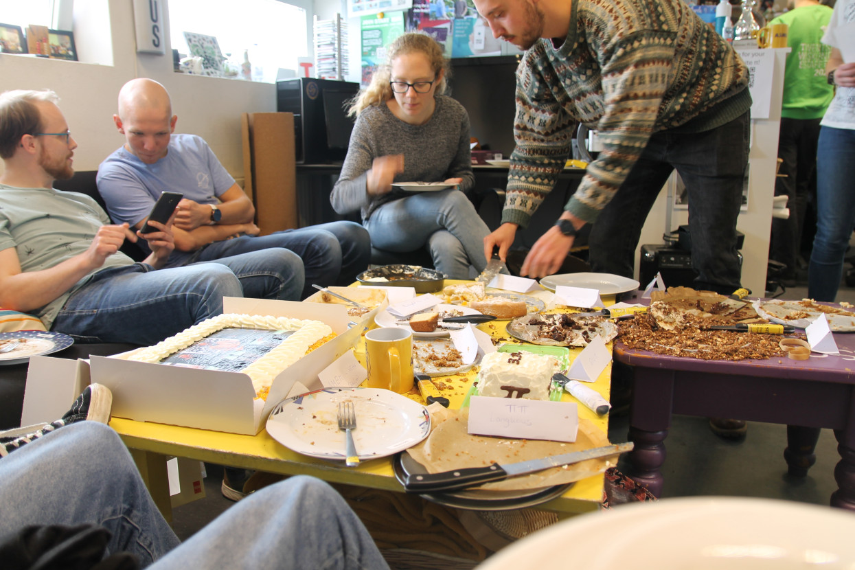 Pi day: Pie baking