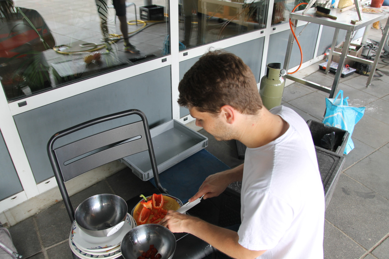 Marco Bonding: Pizza baking & Swingo!