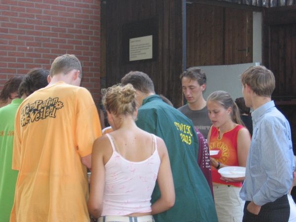 Introductiebarbecue 2005