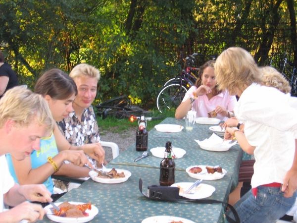 Introductiebarbecue 2005