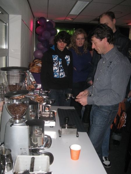 Lustrum-ijs en Koffie workshop
