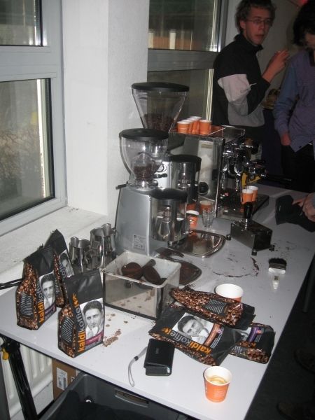 Lustrum-ijs en Koffie workshop