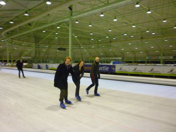 Schaatsen + afterborrel