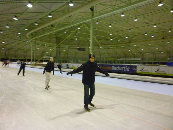 Schaatsen + afterborrel