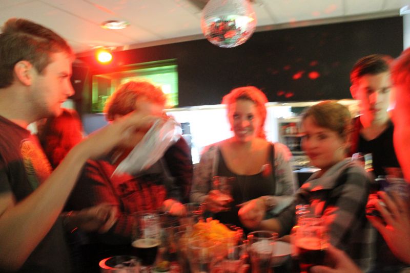 "Thuis in 't Gekkenhuis"-borrel