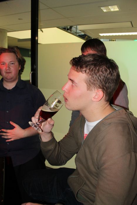 "Thuis in 't Gekkenhuis"-borrel