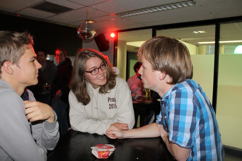 "Thuis in 't Gekkenhuis"-borrel