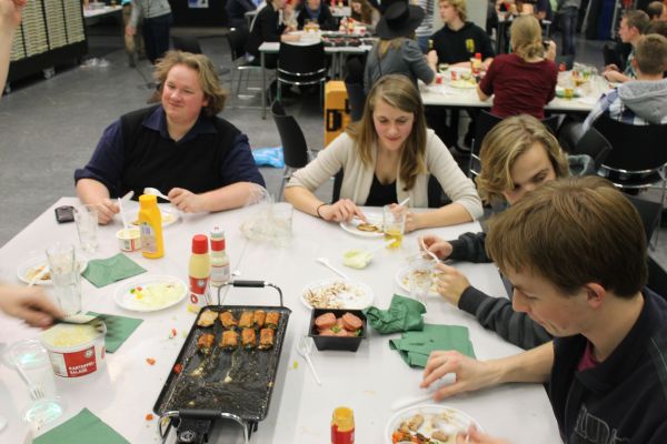 Dies poffertjes, borrel en gourmet