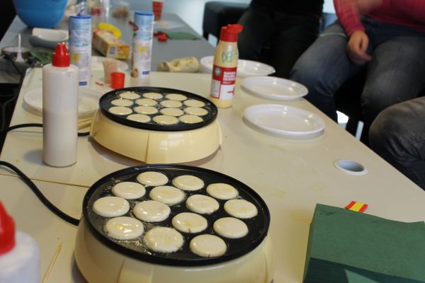 Dies poffertjes, borrel en gourmet