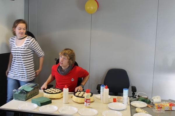 Dies poffertjes, borrel en gourmet