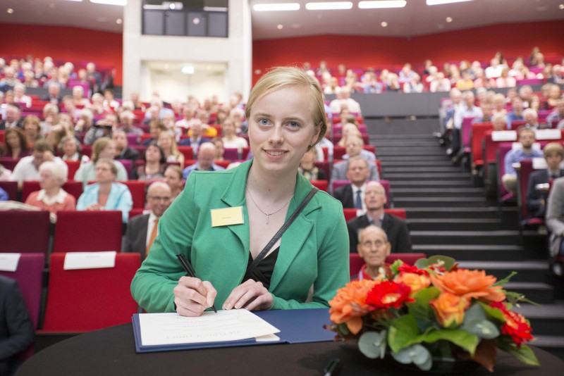 Bachelor graduation ceremony