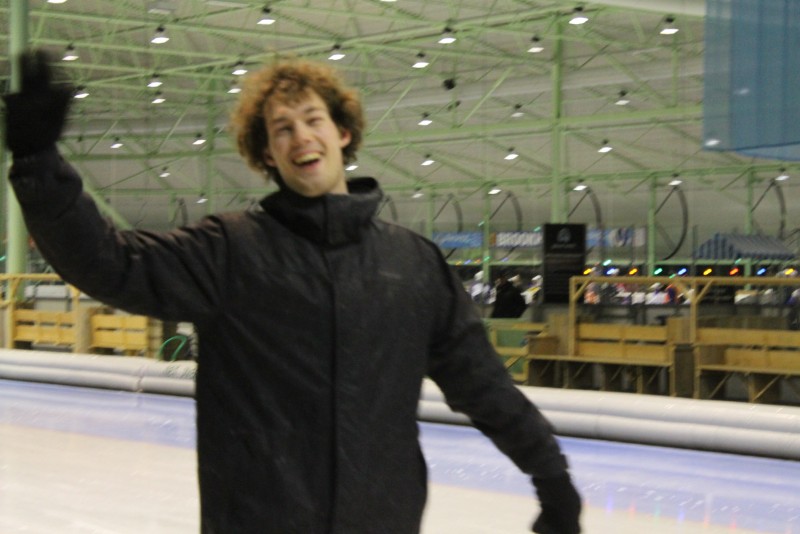 Ice skating