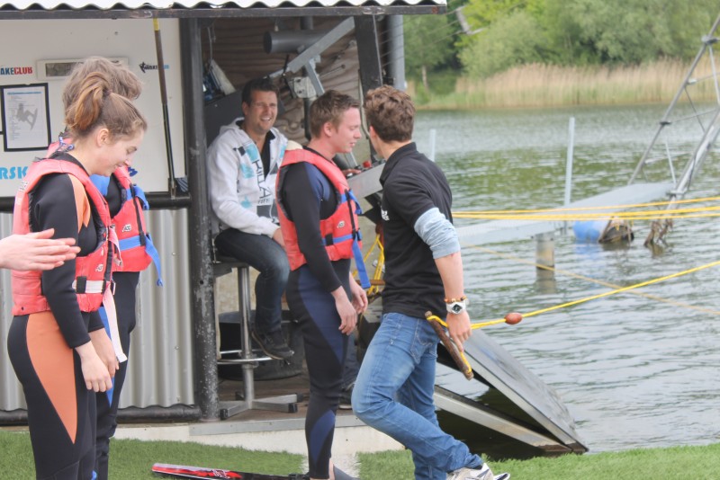 Waterskiing