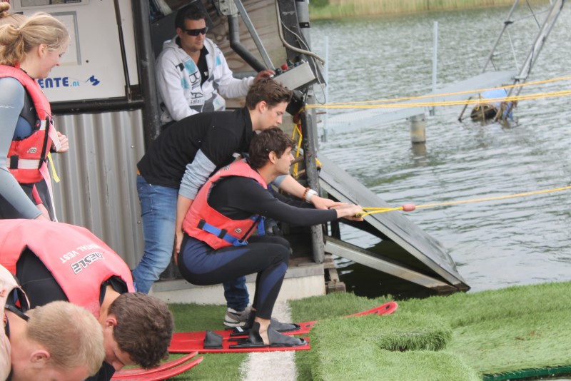 Waterskiing