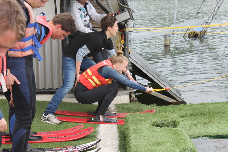 Waterskiing