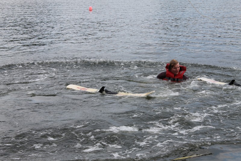 Waterskiing