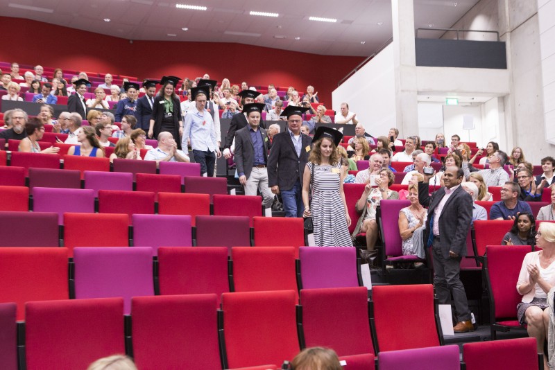 Bachelor graduation ceremony