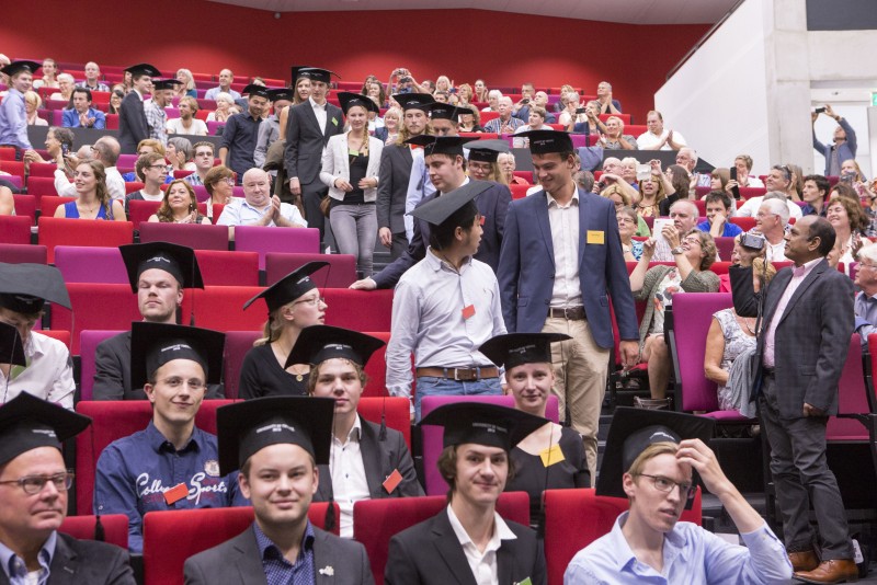 Bachelor graduation ceremony