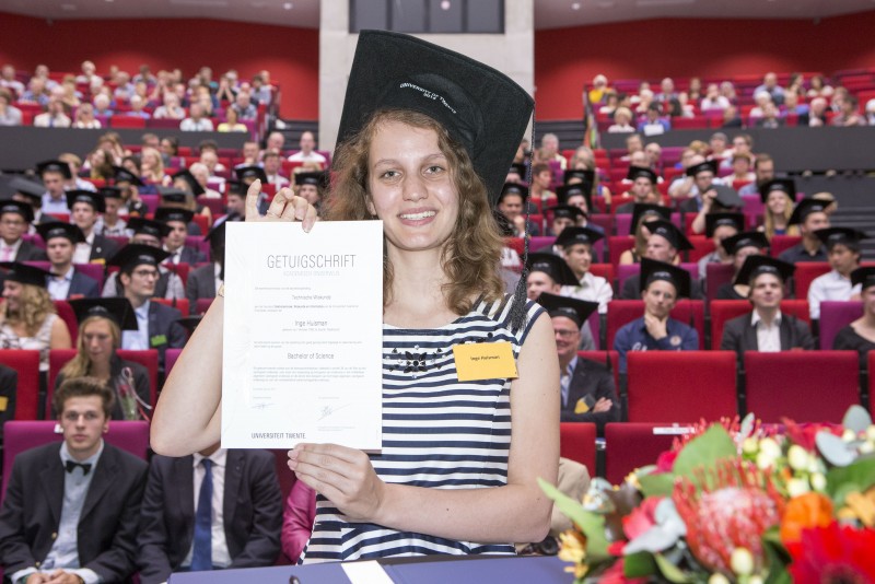 Bachelor graduation ceremony