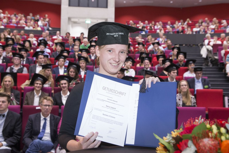 Bachelor graduation ceremony