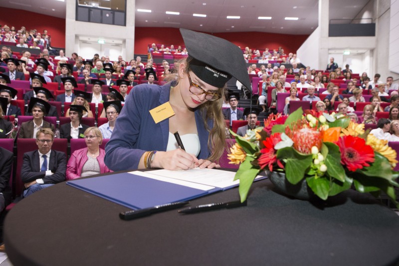 Bachelor graduation ceremony