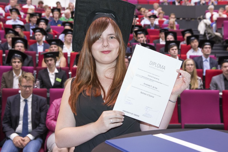 Bachelor graduation ceremony
