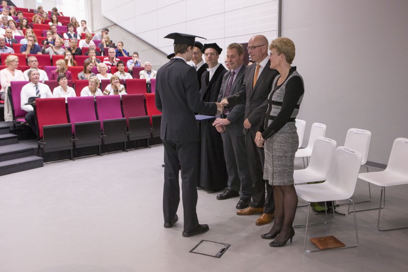 Bachelor graduation ceremony
