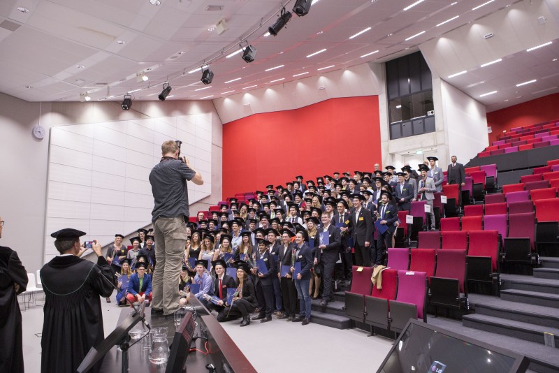 Bachelor graduation ceremony